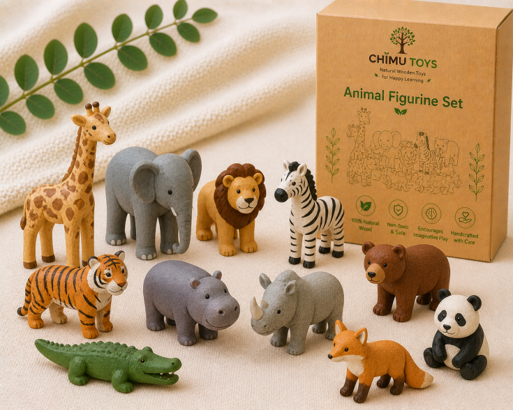 14 Animal Figurine Set